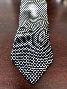 Raphael All Silk Geometric Pattern Mens Tie